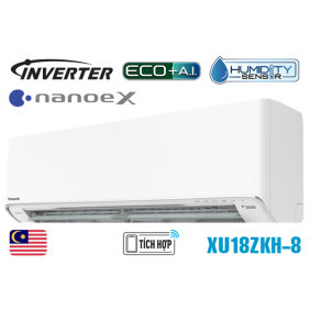 Điều hòa Panasonic 1 chiều Inverter 2 HP 18000 BTU CU/CS-XU18ZKH-8 