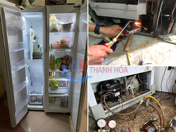 Quy trình sửa tủ lạnh Điện Lạnh Thanh Hoá